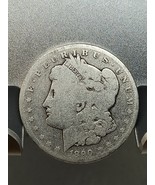 Genuine &quot;Scarce Date&quot; 1890-CC Carson City Morgan Silver $... - $128.25