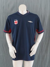 Team England Soccer Jersey - 2004 3rd and Away Jersey Reversible - Men&#39;s XL - £75.93 GBP