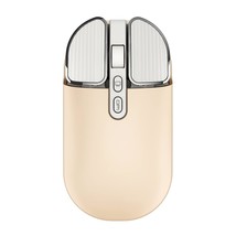 2.4G Wireless Rechargeable Mouse With Usb Receiver,One Click Return To Desk,Mute - £25.30 GBP