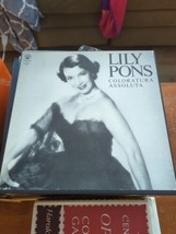 Lily Pons Coloratura Assoluta Columbia Masterworks D3M 34294 Vinyl Record LP - £9.32 GBP