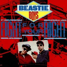 Beastie Boys Fight For Your Right Banner 2x2 Ft Fabric Poster Tapestry Flag Art - £17.34 GBP