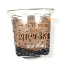 Trader Joe&#39;s Dark Chocolate Covered Espresso Beans 14.oz New Recipe 07/2024 - £13.23 GBP