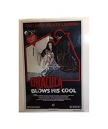 DRACULA Blows His Cool (1979) 7.5”x11&quot; Laminated Mini Movie Poster Print - £7.92 GBP