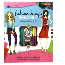 Fashion Design Workshop Drawing Book &amp; Kit - £15.97 GBP