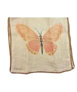 NWT Butterflies on Natural Jute Material 16x70 inches - €11,05 EUR