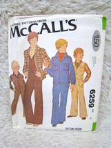 McCall&#39;s #6259 Uncut Sew Pattern (Sz 14), Boys&#39;/Teen Boys&#39; Shirt, Jacket, Vest - £5.12 GBP