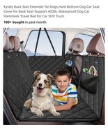  Back Seat Extender for Dogs,Hard Bottom Dog Car Standard Hard Bottom Black - $59.28