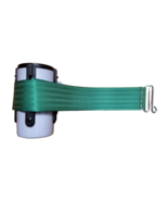 Tensabarrier Gray w/ a Green Belt Barrier - $54.37 CAD