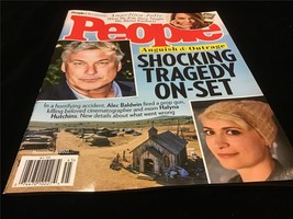 People Magazine November 8, 2021 Alec Baldwin: Shocking Tragedy on Set - £7.51 GBP