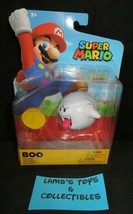 Super Mario Jakks Pacific 3-4&quot; Boo ghost collectible action figure Nintendo toy - £26.42 GBP