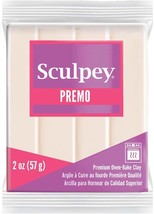 Sculpey Premo Polymer Oven Bake Clay Translucent Non Toxic 2 oz. bar Gre... - $274.13 MXN