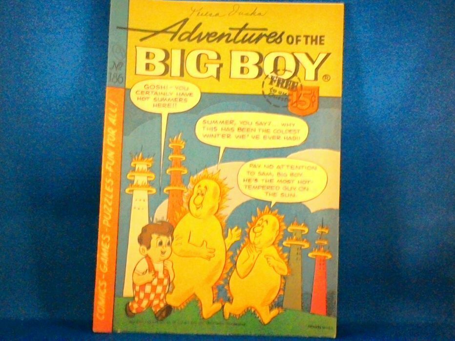 COMIC BOOKS Adventures Of The Big Boy 1973 No 186 Issue - £7.16 GBP