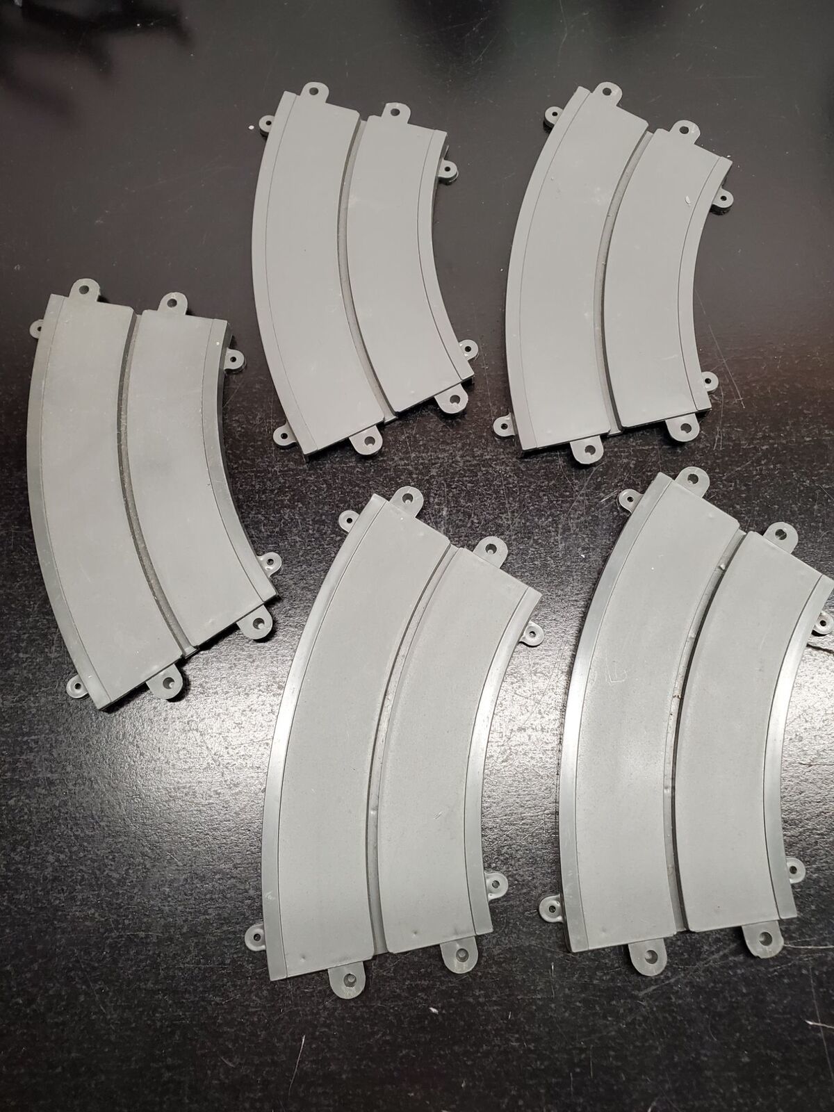 1964 Ideal Motorific Slot Car Race Track Pieces - Curve - Part # CM-7594 - 5 Pie - £7.41 GBP