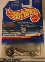 Hot Wheels 2000 First Editions Die Cast 1:64 scale Surf Crate MOC Sealed - $7.69