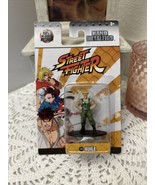 Jada Nano metalfigs Street Fighter diecast GUILE SF4 1.5&quot; NEW - $94.84 MXN