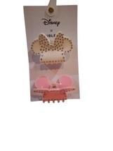 Disney Baublebar Set of 2 Mickey Minnie Mouse Icon Rhinestone Hair Clips NEW - £15.59 GBP