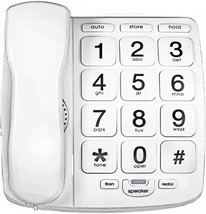 Tyler Tbbp-4-Wh Telephone For Seniors -- Large Button Landline Phone For... - £31.59 GBP