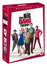 The Big Bang Theory: Seasons 1-3 DVD (2010) Johnny Galecki Cert 15 10 Discs Pre- - £14.84 GBP
