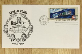 Vintage FDC Postal History NASA Apollo Soyuz 1975 Progress in Space Worl... - $9.76