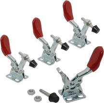 4PCS Toggle Clamp 201A Hand Tool 60 Lbs / 27Kg Holding Capacity Antislip  - $10.96