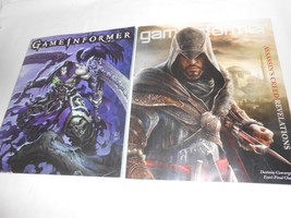 Lot of 2 Gameinformer 2011 Magazines issue 219&amp;218 Assassin&#39;s Creed Revelations - £4.43 GBP
