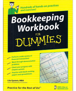 Bookkeeping Workbook For Dummies by Lita Epstein - $10.00