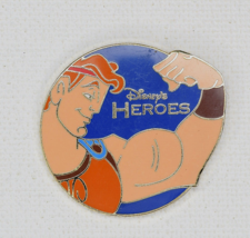 Disney 2002 Disney&#39;s Heroes Hercules Flexing His Muscle Cast Lanyard Pin#11263 - $18.95
