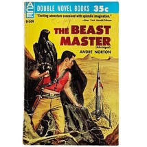 Andre Norton ACE DOUBLE 1961 Vintage Sci Fi PB Book Star Hunter and Beast Master image 2