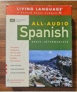 Vintage Cassette Living Language All Audio Spanish: Basic- Intermediate - $19.59