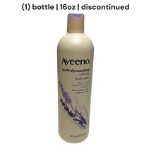 Aveeno Positively Nourishing Calming Body Wash Lavender Chamomile 16 Fl Oz - £24.70 GBP