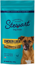 Stewart Chicken Liver Freeze Dried Dog Training Treats 32 oz (2 x 16 oz) Stewart - £88.15 GBP