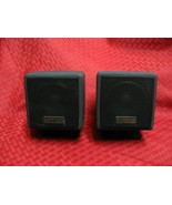 Pair Cambridge Soundworks 3.5&quot; surround cube Speakers Microworks Henry K... - $55.59 CAD