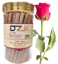 Incense Stick Dhoop Sticks for Pooja, 200 Gm Colour Dhup Stick with Holder(Rose) - £19.46 GBP