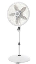 Lasko 18&quot; Adjustable Pedestal Oscillating Air Standing Fan With Remote W... - £44.05 GBP