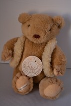1985 Jointed Gorham Collector VTG Ricky Rodeobear Teddy Bear Plush Tan 13" Soft - £16.19 GBP