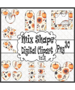 Mix Shape Digital Clipart Vol. 31 - $7.02 CAD