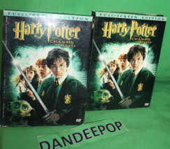 Harry Potter And The Chamber Of Secrets Full Screen DVD Movie - £7.09 GBP