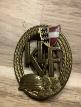 Gold Coloured Vintage Austrian Pin Of KLVF National Fire Officers - $23.92 CAD