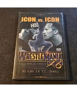 WWF Wrestlemania X8 Icon Vs. Icon Hulk Hogan &amp; The Rock (2002 DVD) WWE W... - $1,274.30 MXN