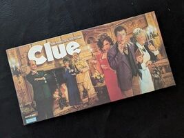Vintage 1996 Clue Detective Board Game Parker Brothers Plum White Mustar... - $37.41
