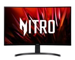 Acer Nitro 23.6&quot; Full HD 1920 x 1080 1500R Curve PC Gaming Monitor | AMD... - £125.03 GBP