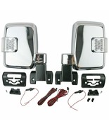 Chrome Electric Door Side Mirror with LED For Toyota Land Cruiser 70 + F... - $299.30