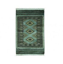 Stunning 2x3 Authentic Handmade Wool&amp;Silk Bokhara Rug PIX-16366 - £656.51 GBP
