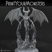 3D Printed Print your Monster Demon Queen 28 32mm D&amp;D - $13.30+