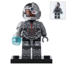Cyborg Victor Stone (Justice League) DC Universe Custom Minifigures Toys - £2.35 GBP