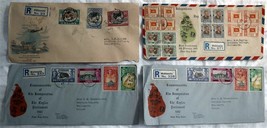 Ceylon 1947 4 x First Day Covers Parliament  - £36.53 GBP