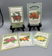 Postcard Seed Company Cards Various Fruits Use as PC&#39;s Unposted 6 x 4 Inches - £11.00 GBP