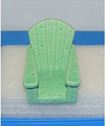 Nora Fleming Mini Retired Green Adirondack Chair Initials Markings VERY ... - €596,25 EUR