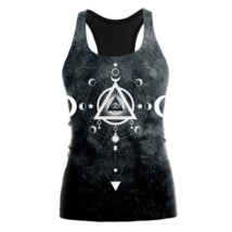 Wicca Symbols Backless Tank Top - £14.87 GBP