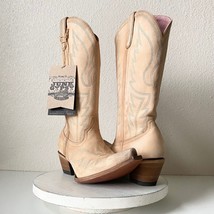 NEW Junk Gypsy by Lane NIGHTHAWK Womens 11 Beige Cowboy Boots Tall Snip Toe Boot - £193.64 GBP